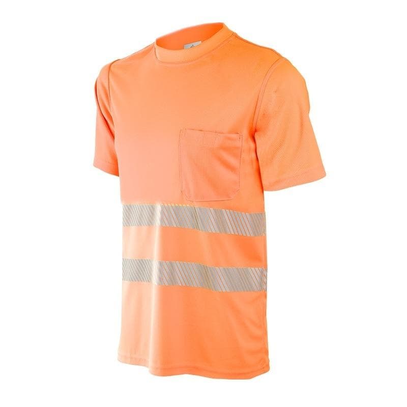 Camiseta manga corta alta visibilidad, modelo 1030CA (camisetas de alta visibilidad)
