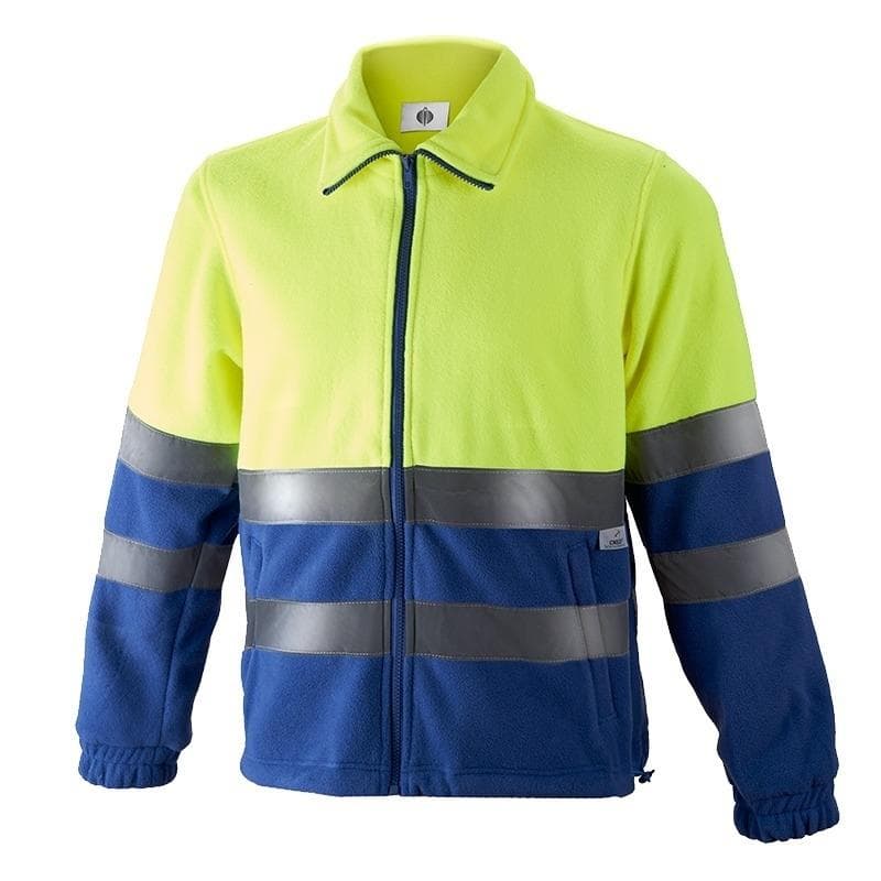 Forro polar con cremallera entera alta visibilidad, modelo 1091C (sudaderas y forros polares de alta visibilidad)