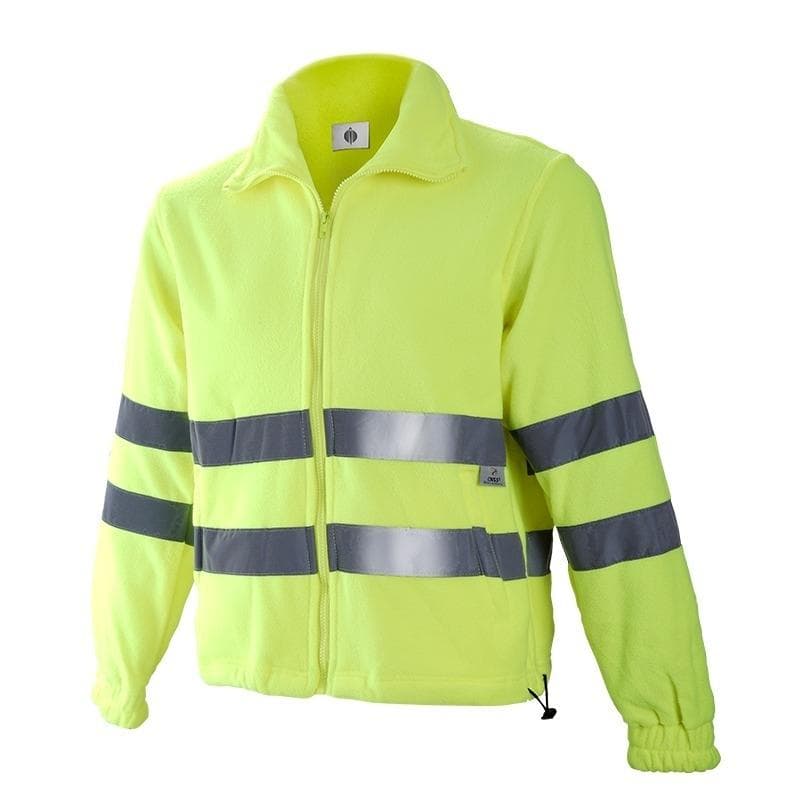 Forro polar alta visibilidad con media cremallera, modelo 1207 (sudaderas y forros polares de alta visibilidad)