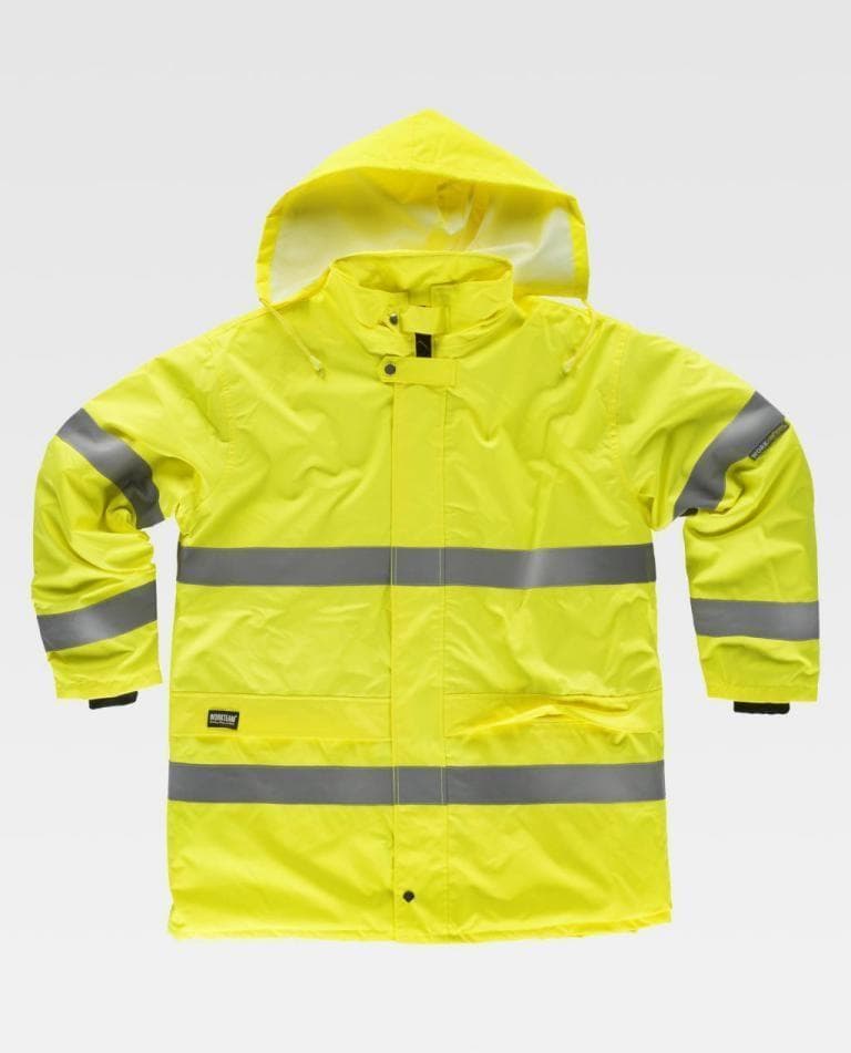 Parka acolchada alta visibilidad Oxford, modelo C3200 (parkas de alta visibilidad)