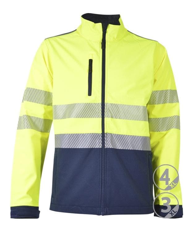 Softshell alta visibilidad 3 capas, modelo MUNICH (chaquetas de alta visibilidad)
