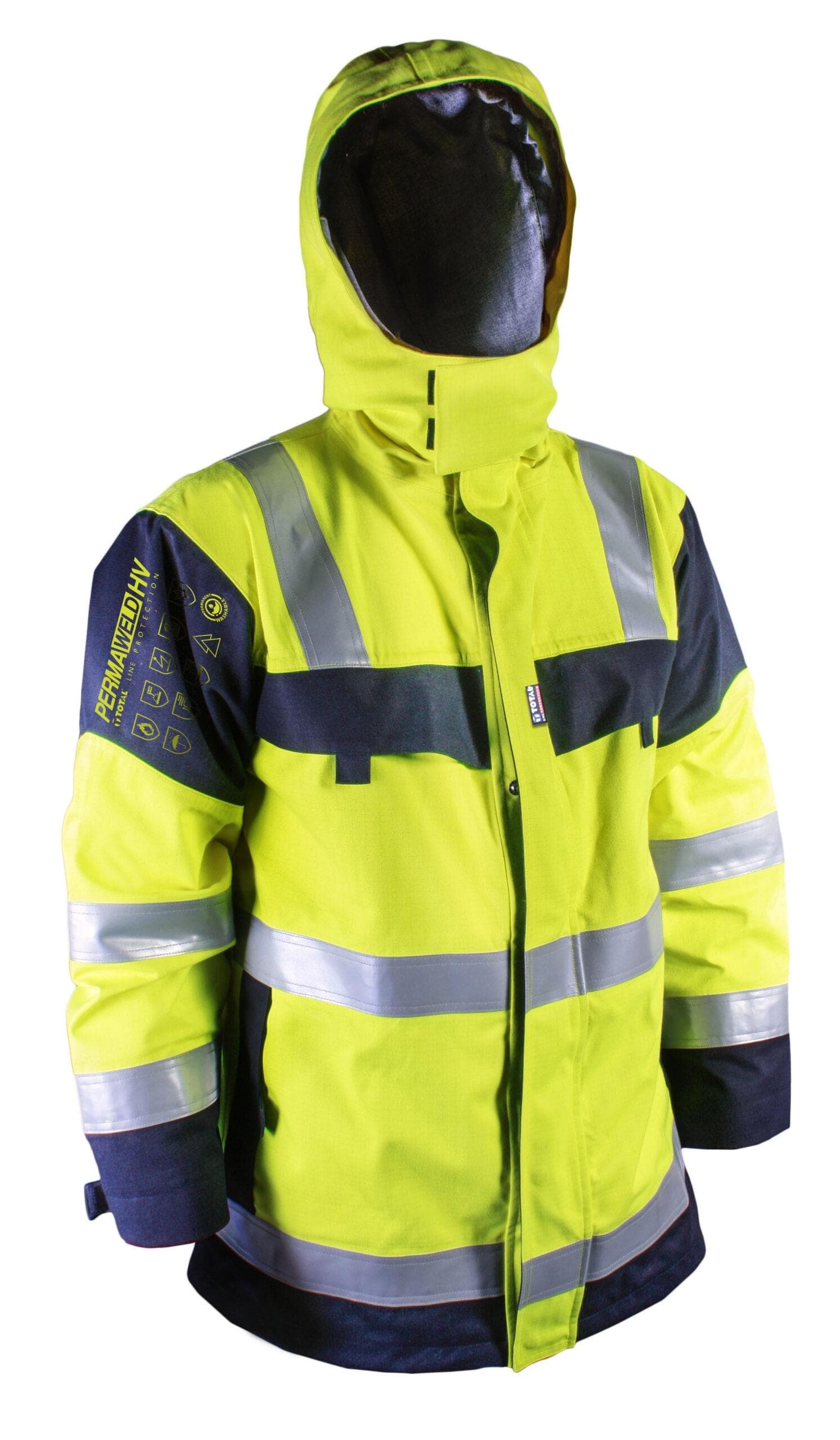 Parka Permaweld alta visibilidad multinorma, modelo PMW560 (parkas de alta visibilidad)